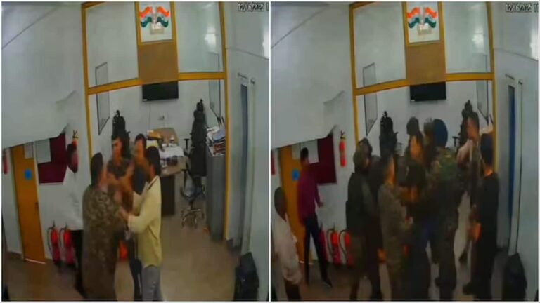 Viral Video: LoC पर बाड़ लगाने को लेकर सरकारी अधिकारी ने सेना के कर्नल पर किया हमला, जवानों ने भी किया जोरदार पलटवार