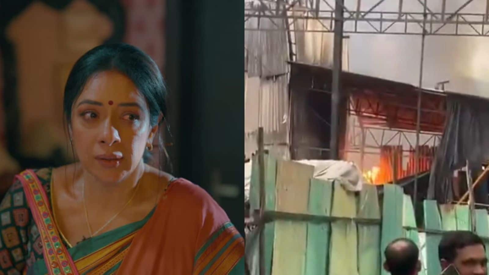 Anupamaa का सेट जलकर खाक! शूटिंग से ठीक पहले लगी भीषण आग, लाखों का हुआ नुकसान