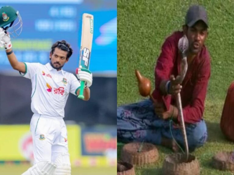 स्टेडियम में अचानक सांप और बंदर लेकर पहुंचा फैन, मैच छोड़कर लोग देखने लगे उसका करतब