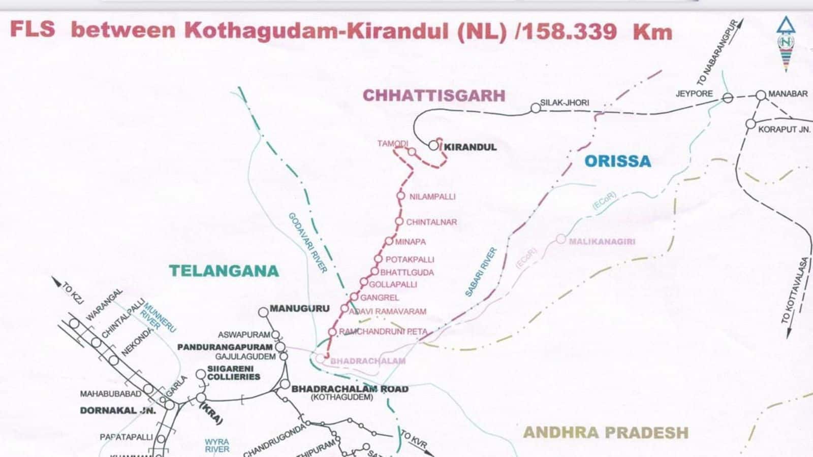 बस्तर में अब तक जहां थे सिर्फ नक्सल, वहां जल्दी ही पहुंचेगी रेल