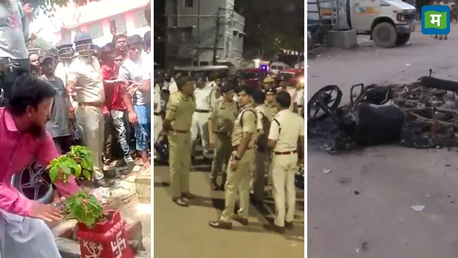 West Bengal Clashes: 'तुलसी मंच' को लेकर बंगाल में दो समूहों के बीच हिंसक झड़प! कई पुलिसकर्मी घायल, गाड़ियों में लगाई आग, जानें- पूरा मामला
