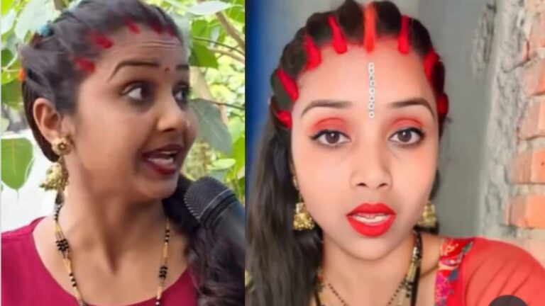 Viral Video: सोशल मीडिया पर छाया अजीबोगरीब वीडियो, महिला ने लगाए 8 पतियों के नाम का सिंदूर