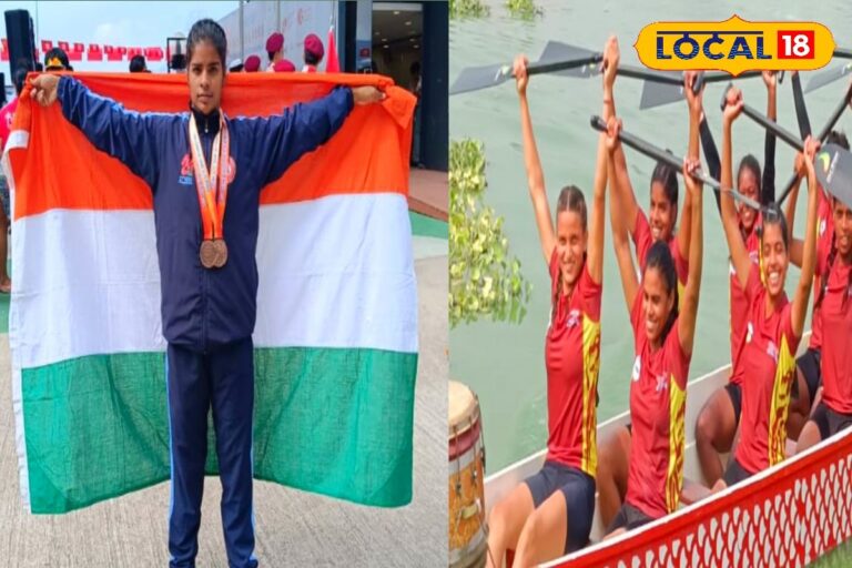 गांव की नदी में प्रैक्टिस..चीन में लहराया तिरंगा, ड्रैगन बोट रेस में जीता मेडल