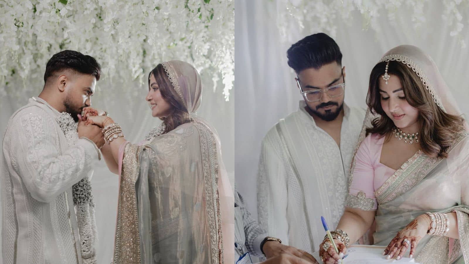 Hina Khan Wedding: हिना खान ने अपने पार्टनर रॉकी जायसवाल से रचाई शादी, देखिए खूबसूरत तस्वीरें