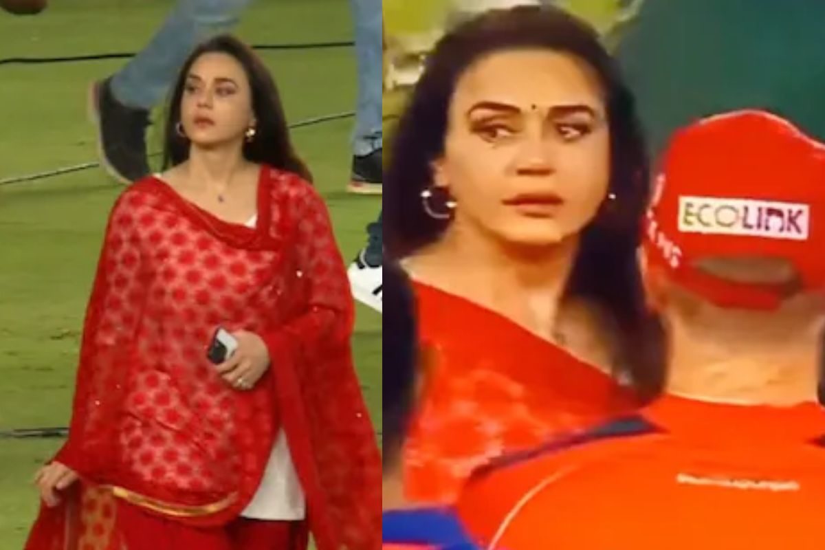 आंखें नम, भारी मन, जब मैदान में आईं प्रीति, 'जारा' को ऐसे नहीं देख पाए फैंस