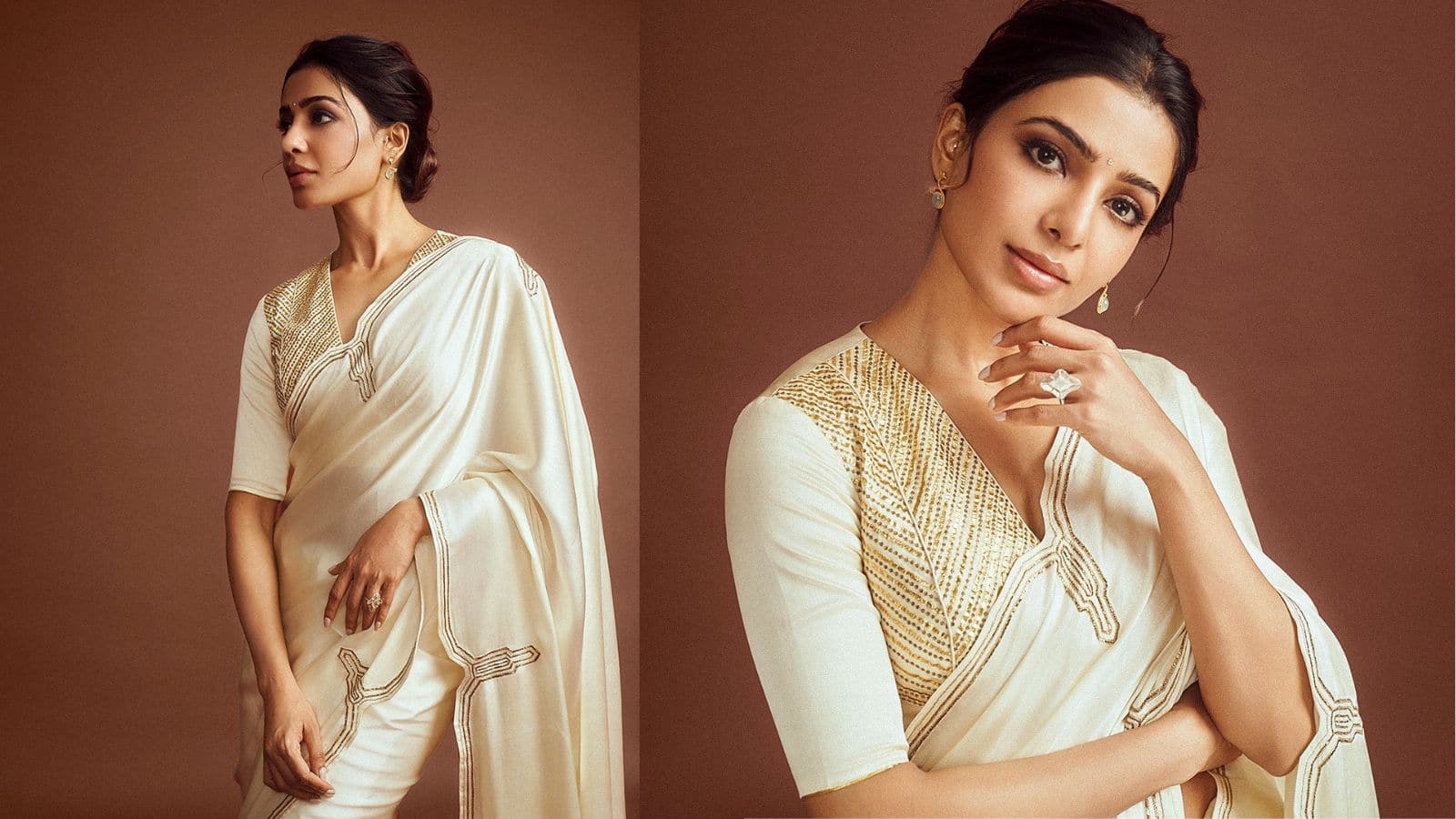Samantha Ruth Prabhu: ट्रेडिशनल लुक में नजर आईं सामंथा, गर्मियों के लिए बेस्ट है ये साड़ी, आप भी करें ट्राई