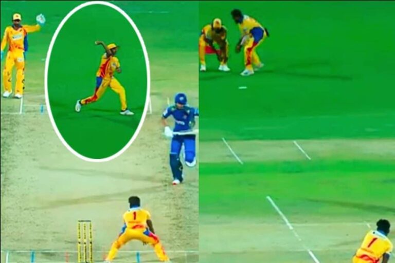 1 बॉल पर 3 बार आउट होने से बचा बल्लेबाज, वीडियो देख चक्कर खा जाएगा दिमाग