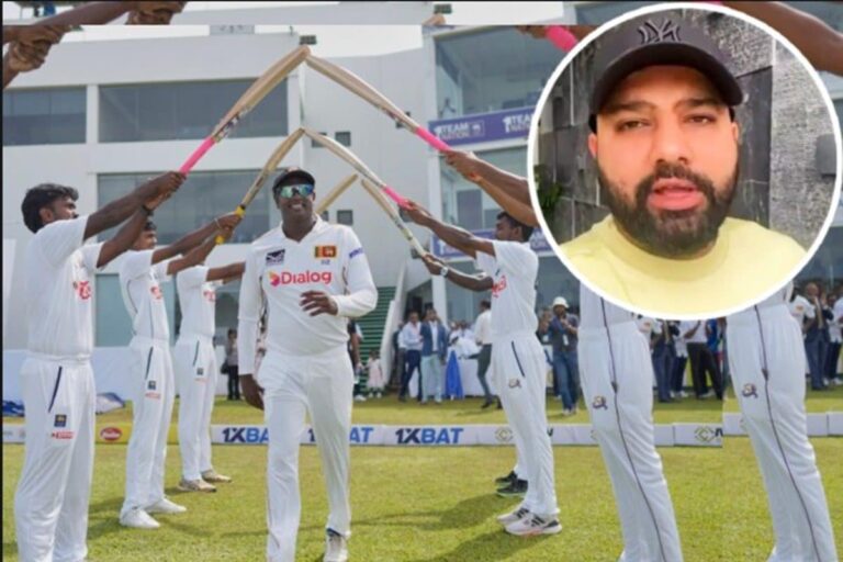 टेस्ट से संन्यास पर रोहित शर्मा का भावुक मैसेज, एंजेलो मैथ्यूज को दी शुभकामना