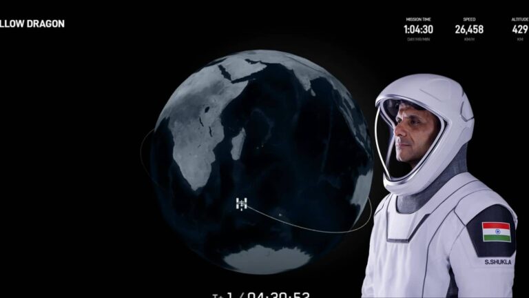 Axiom-4 Mission: भारत का सितारा पहुंचा सितारों के बीच! शुभांशु शुक्ला ने ISS में रखा कदम