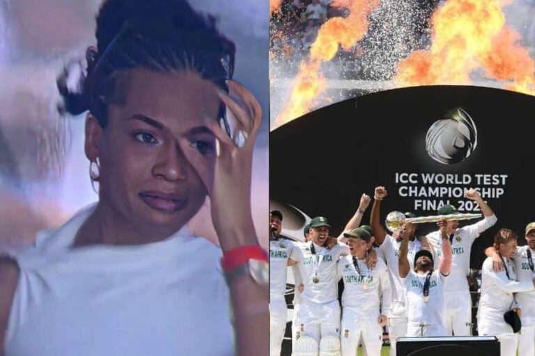 इधर साउथ अफ्रीका ने जीती चैंपियनशिप, उधर दिग्गज की बीवी के आंखों से छलके आंसू