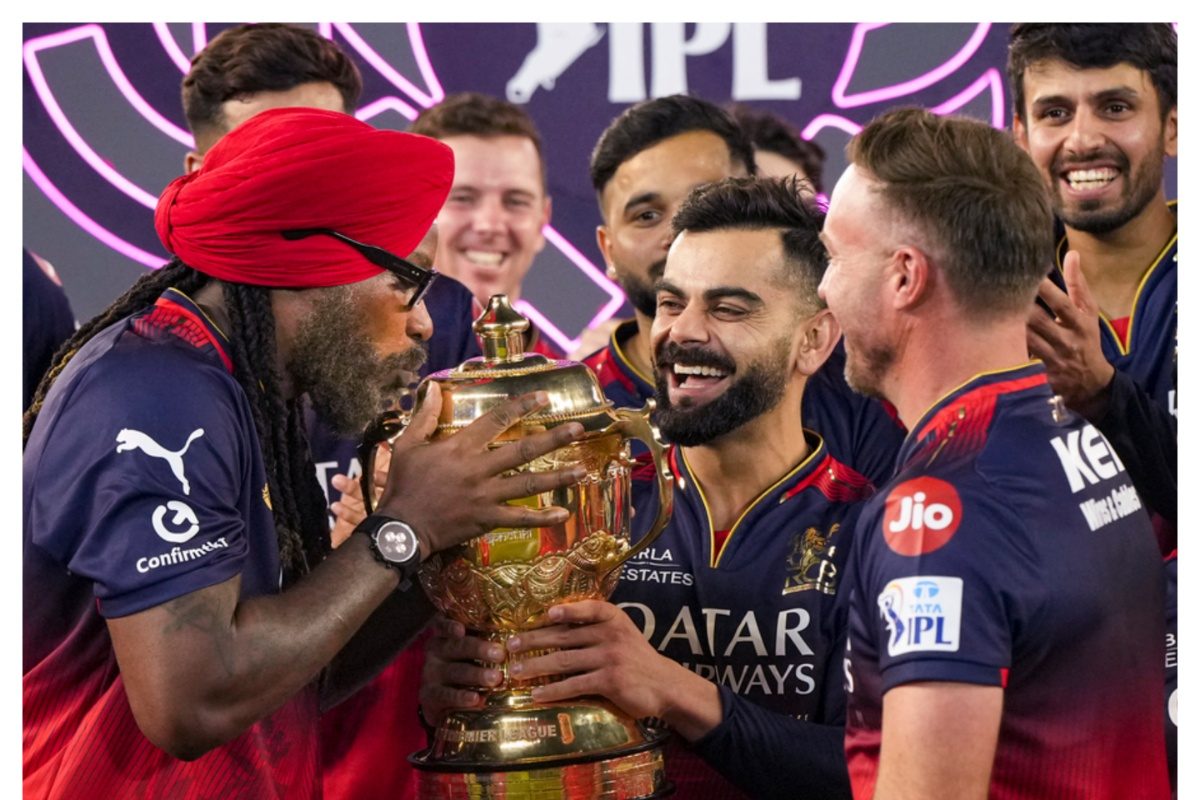 ई साला कप नम्दू... कोहली, डिविलियर्स और गेल ने एक साथ लगाया नारा, क्या है मतलब