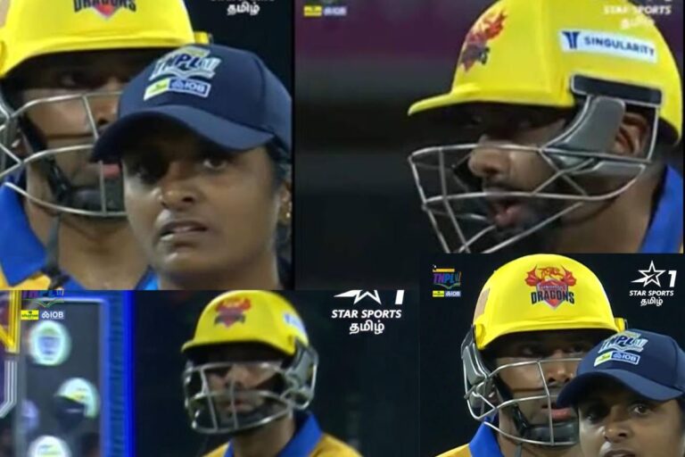 VIDEO: अश्विन ने महिला अंपायर पर उठाया बैट, LBW दिए जाने पर किया हंगामा