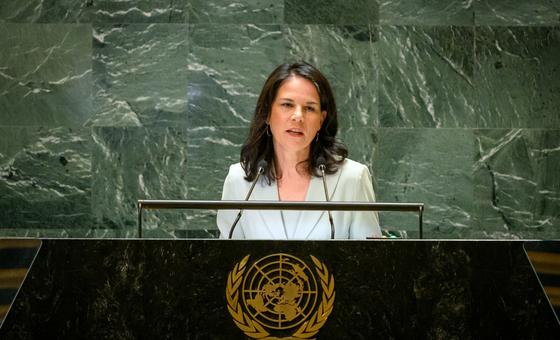 जर्मनी की एनालेना बेयरबॉक, यूएन महासभा के 80वें सत्र के लिए अध्यक्ष निर्वाचित