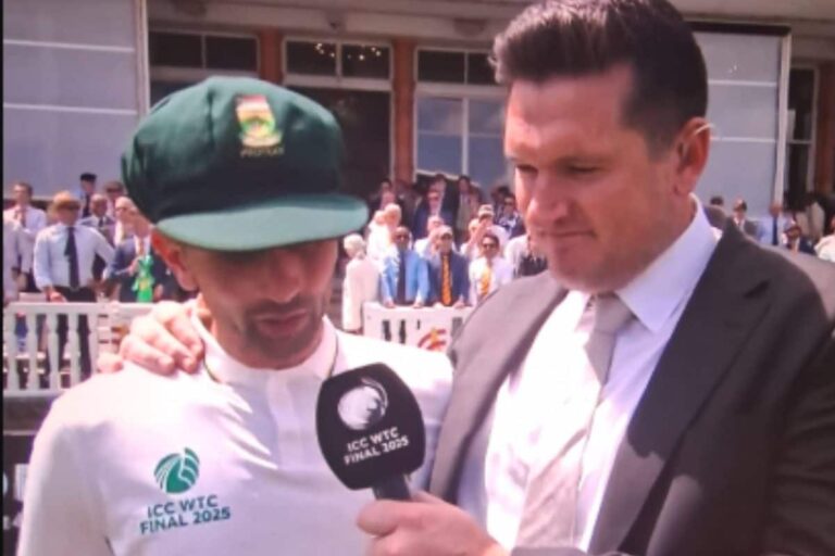 VIDEO: डब्ल्यूटीसी फाइनल जीतते ही रो पड़ा साउथ अफ्रीकी खिलाड़ी