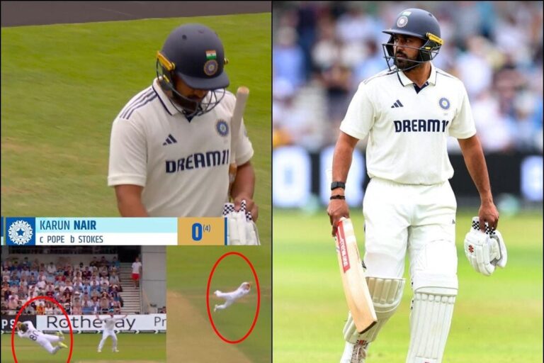 3007 दिन बाद वापसी, 8 साल बाद खेला पहला टेस्ट, बिना खाता खोले आउट