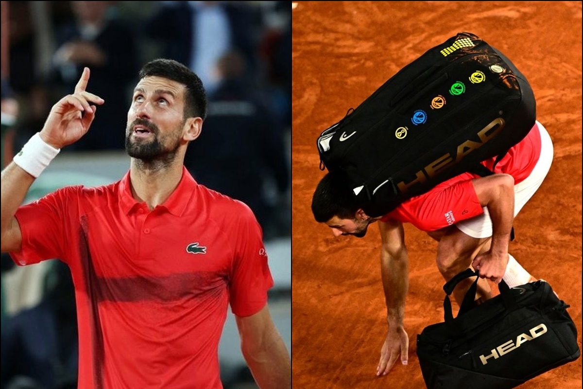 नम आंखों से छुई मिट्टी, संन्यास का इशारा, सेमीफाइनल में हारकर बाहर हुए जोकोविच