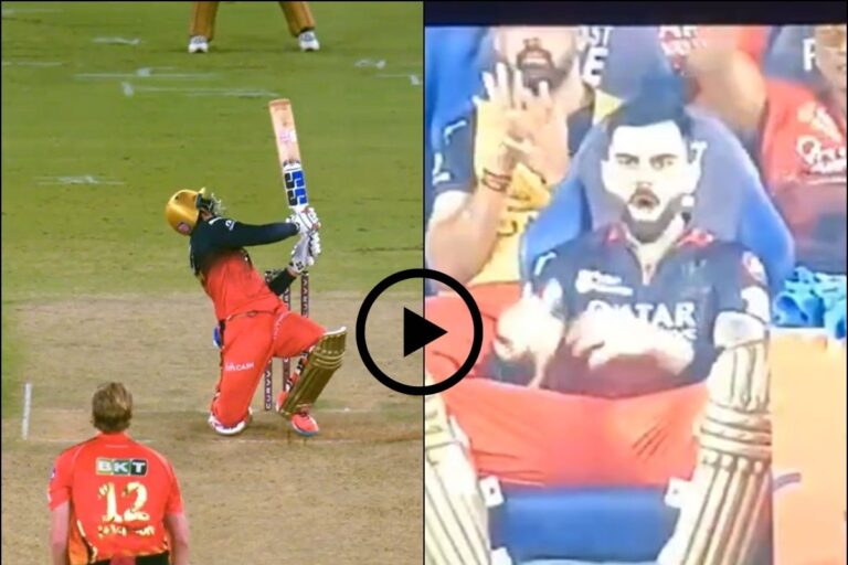 जितेश शर्मा ने अपने छक्के से फिजिक्स को चौंकाया, आंखें फाड़कर देखते रहे कोहली