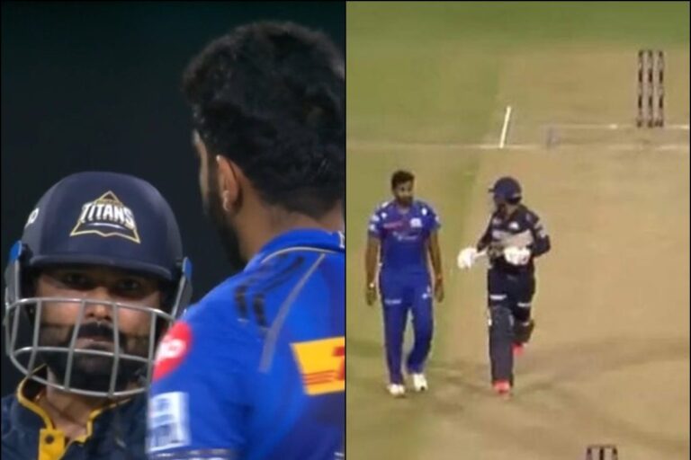 लड़ने को उतारू थे बुमराह-तेवतिया, तू-तड़ाक पर उतरे दोनों, जमकर टशनबाजी