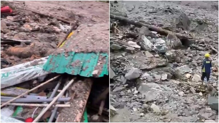 उत्तराखंड के बलिगढ़ में बादल फटा, होटल साइट पर मौजूद 8-9 मजदूर लापता; बचाव अभियान जारी