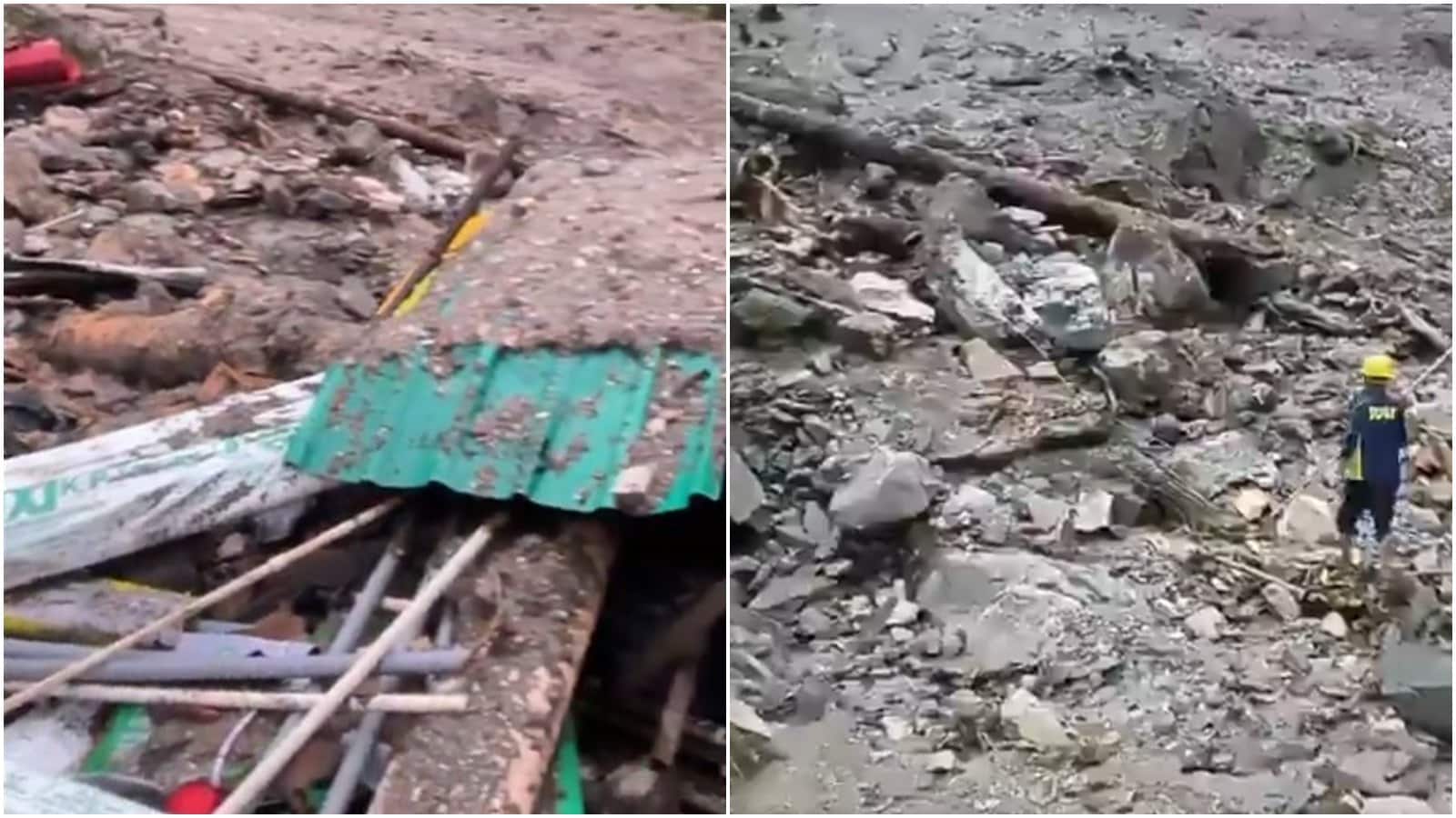 उत्तराखंड के बलिगढ़ में बादल फटा, होटल साइट पर मौजूद 8-9 मजदूर लापता; बचाव अभियान जारी