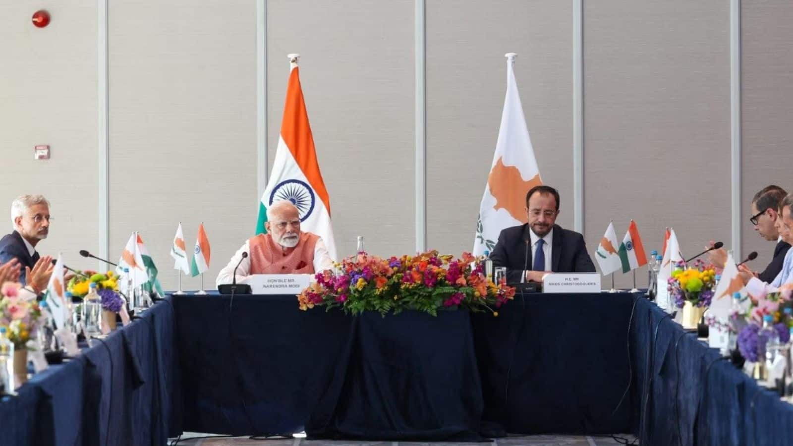PM's Cyprus visit: NSE इंटरनेशनल और साइप्रस स्टॉक एक्सचेंज के बीच हुआ करार, यूरोपीय कंपनियों को भारत से जोड़ने में मिलेगी मदद