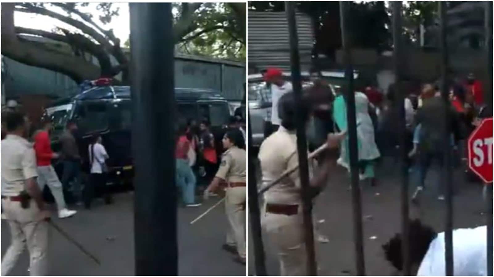 Bengaluru Stampede: चिन्नास्वामी स्टेडियम के बाहर जश्न के लिए जमा RCB फैंस कैसे हुए बेकाबू, देखें वीडियो