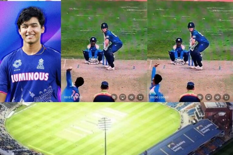 IND VS ENG: वैभव गेंदबाजी में भी आजमाए हाथ, गेंद को घुमाने में भी माहिर