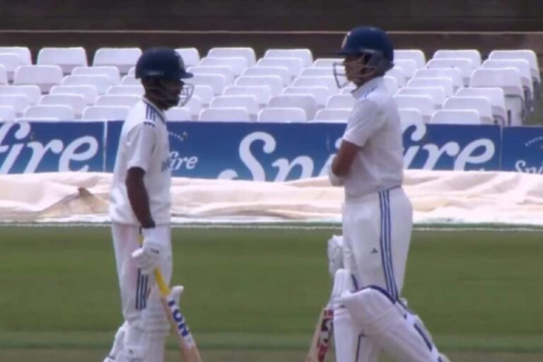 कप्तान से लेकर यशस्वी जायसवाल तक... 4 बल्लेबाजों ने जड़े अर्धशतक