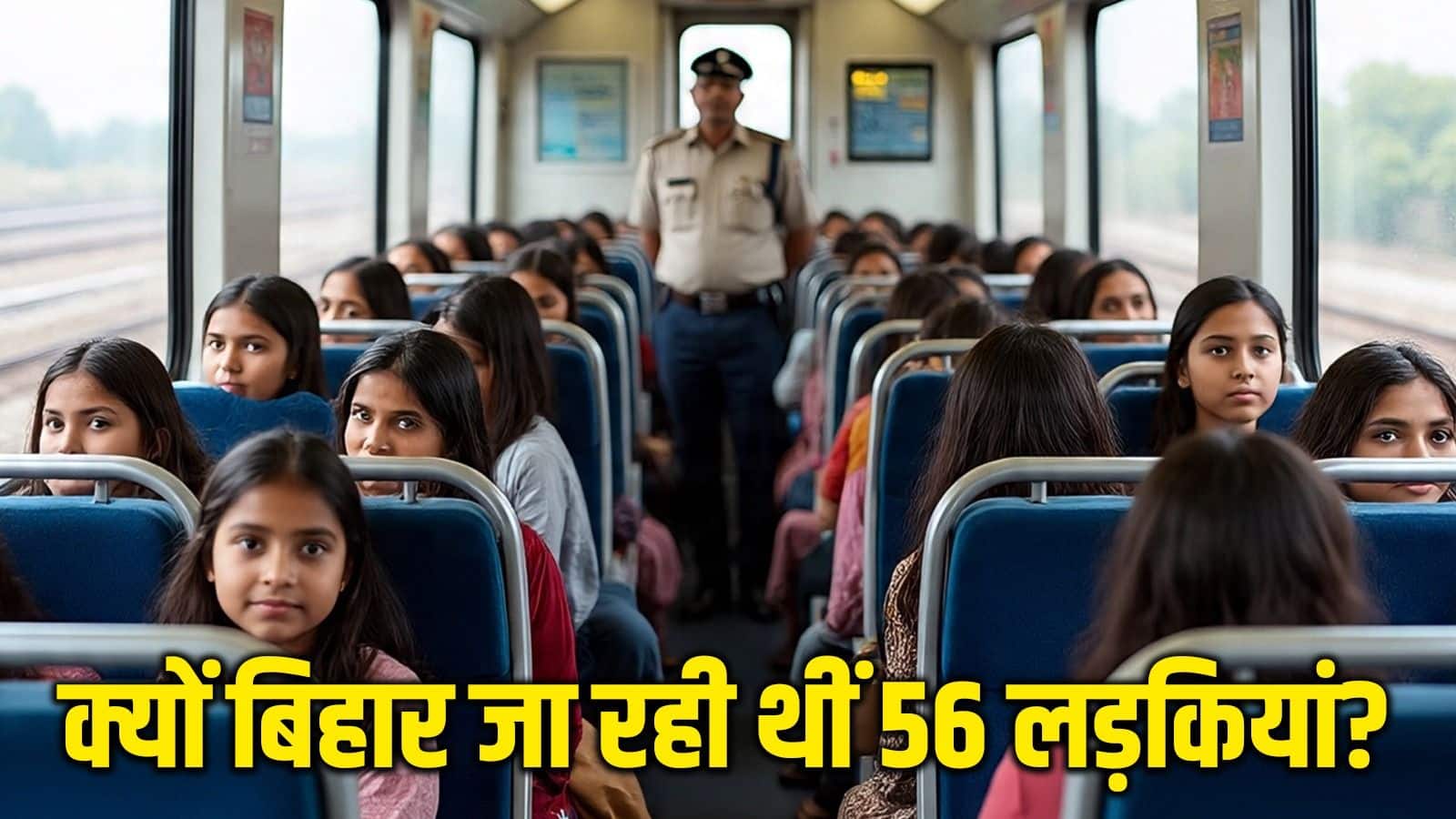 एक डिब्बे में सवार थी 56 लड़कियां! बिना टिकट जा रही थीं बिहार, जांच हुई तो अधिकारियों के फूल गए हाथ-पांव