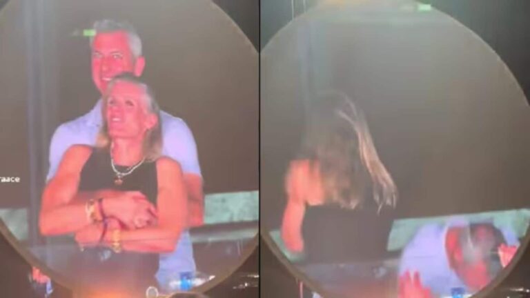 कोल्डप्ले के 'किस कैम' ने किया एस्ट्रोनॉमर के CEO के 'अफेयर' का खुलासा! चेहरा छुपाते दिखें Andy Byron