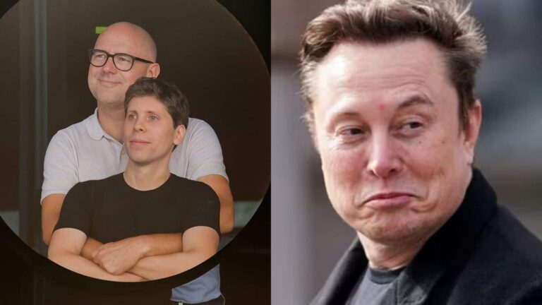 ‘Kiss Cam’ मीम में हुई एलॉन मस्क की एंट्री, सैम ऑल्टमैन और जॉनी इव के उसी सीन वाले मीम पर लिख दी ये बात