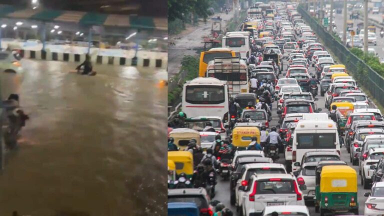 Delhi-NCR Rain:'गुरूग्राम बन गया वेनिस...कृप्या बंद करें मोटर', बारिश में शहर का हाल हुआ बेहाल तो मजे लेने लगे लोग