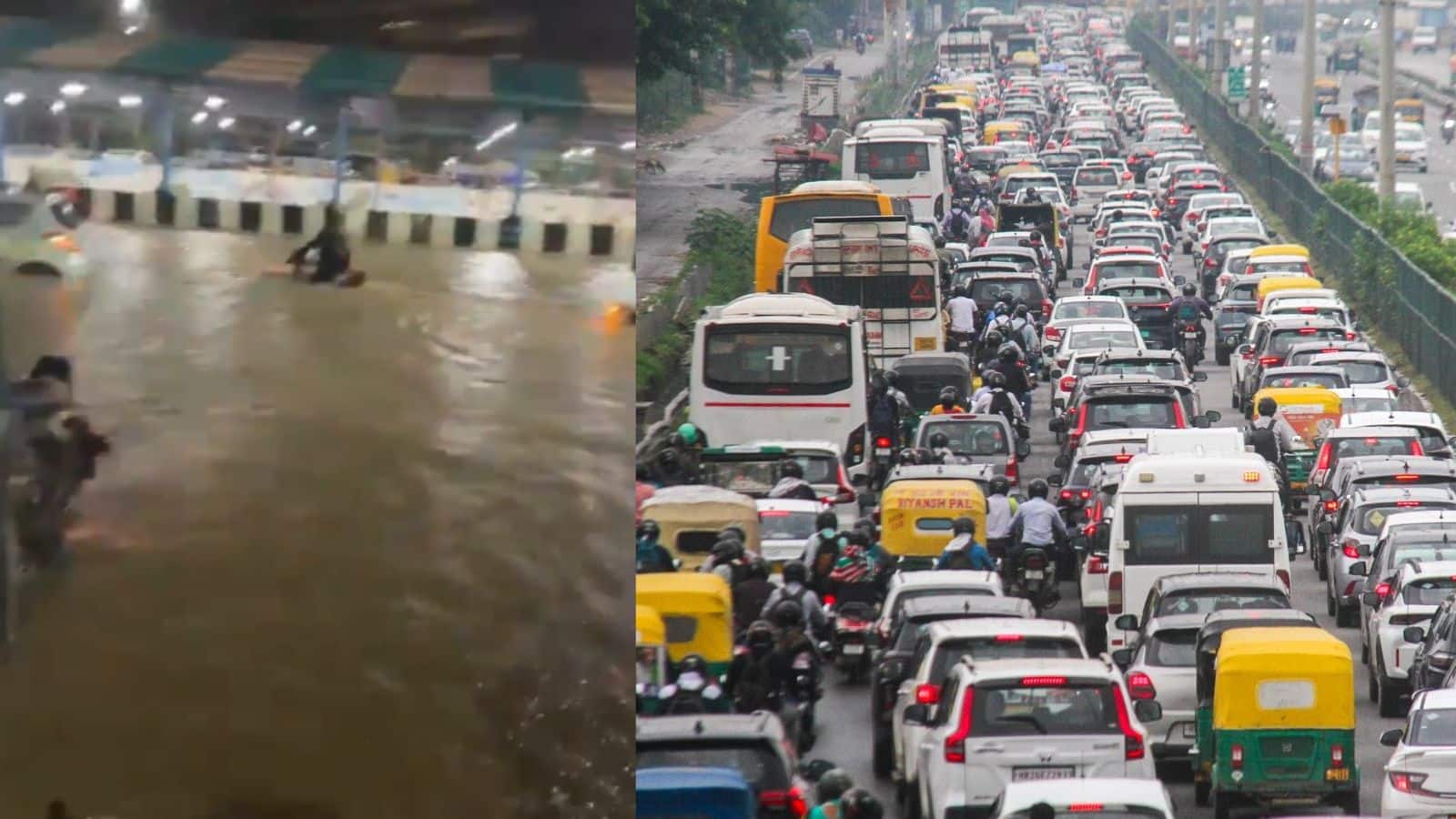 Delhi-NCR Rain:'गुरूग्राम बन गया वेनिस...कृप्या बंद करें मोटर', बारिश में शहर का हाल हुआ बेहाल तो मजे लेने लगे लोग