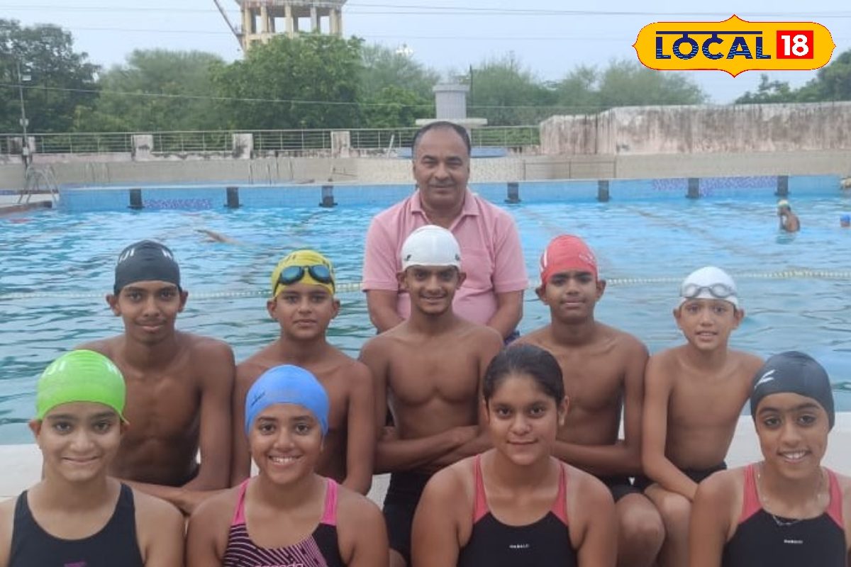 गोल्ड पर टिकी निगाहें...स्टेट लेवल में भीलवाड़ा के तैराकों की बड़ी छलांग