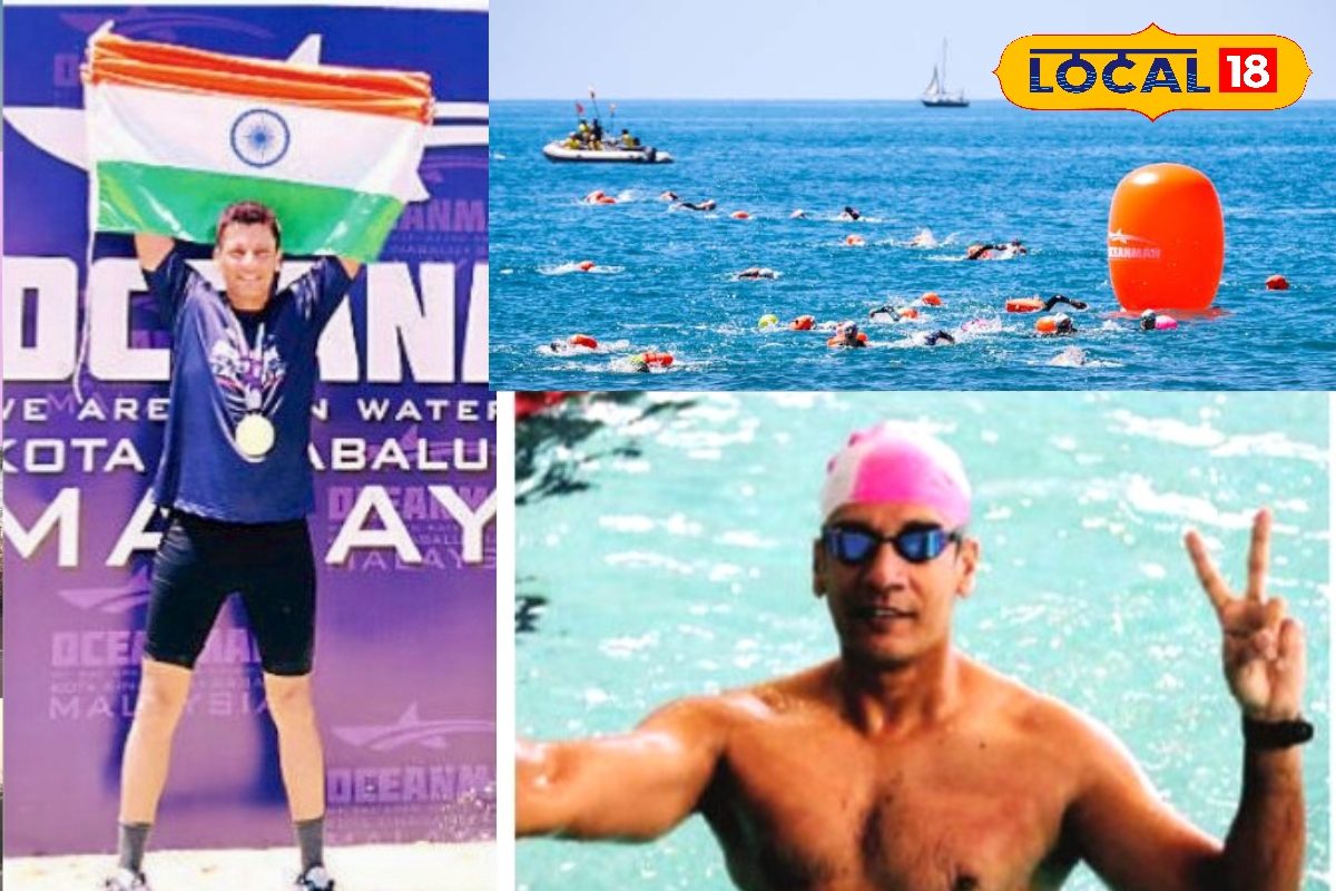 36 देशों के बीच जोधपुर के युवा का जलवा, 10 किमी तैराकी पूरी कर बना ‘Oceanman'