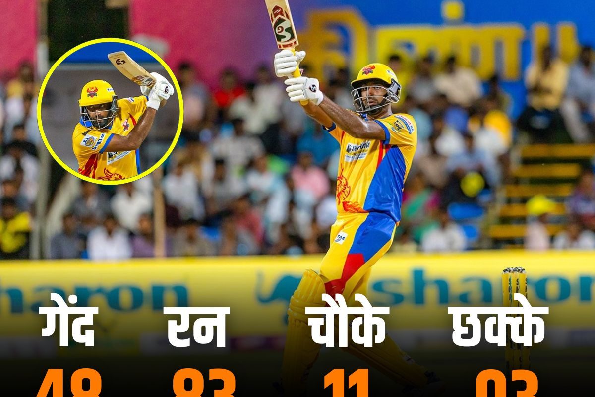 11 चौके-3 छक्के.. बाप रे बाप, ओपनिंग करने आए अश्विन और 48 गेंदों पर ठोके 83 रन