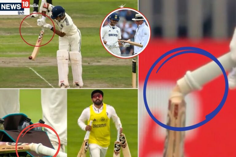 लप्पू सी गेंद पर यशस्वी के बैट के दो टुकड़े, क्रिस वोक्स ने सत्यानाश कर दिया