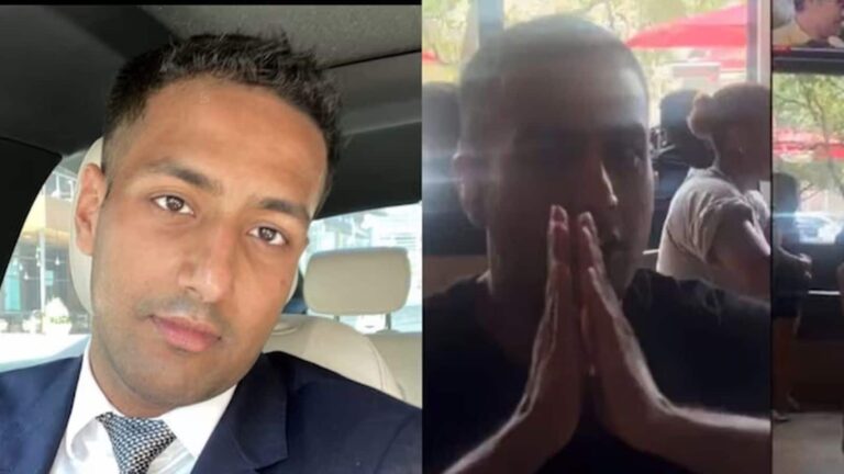 VIDEO: अमेरिका में भारतीय मूल के व्यक्ति ने महिला को दी गाली! वीडियो वायरल होते ही मचा बवाल, कंपनी ने किया बर्खास्त