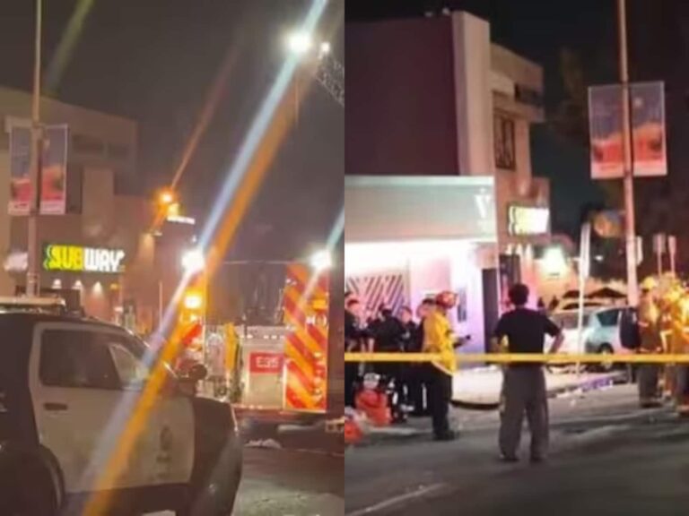 अमेरिका के लॉस एंजिल्स में बड़ा हादसा, लोगों पर चढ़ी बेकाबू कार, 20 से ज्यादा घायल