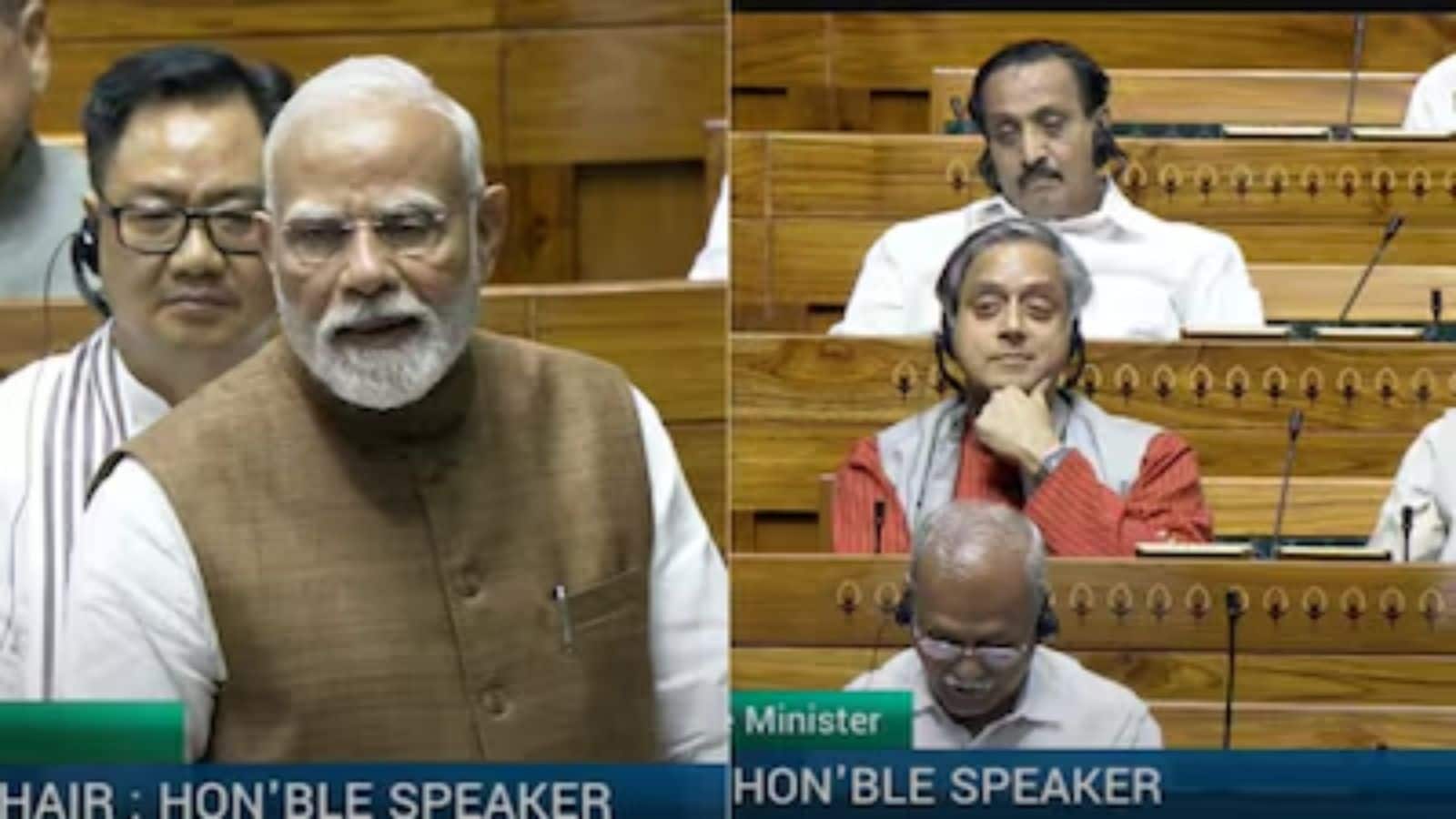 'कुछ नेताओं पर सदन में बोलने पर भी पाबंदी है' PM मोदी ने शशि थरूर के 'मौनव्रत' को लेकर कांग्रेस पर साधा निशाना