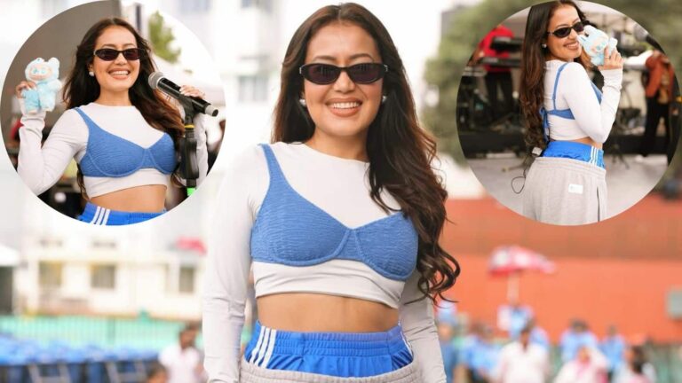 Neha Kakkar: टॉप के ऊपर ब्रा...नेहा कक्कड़ के इस फैशन सेंस पर भड़के फैंस, सोशल मीडिया पर हुईं ट्रोल