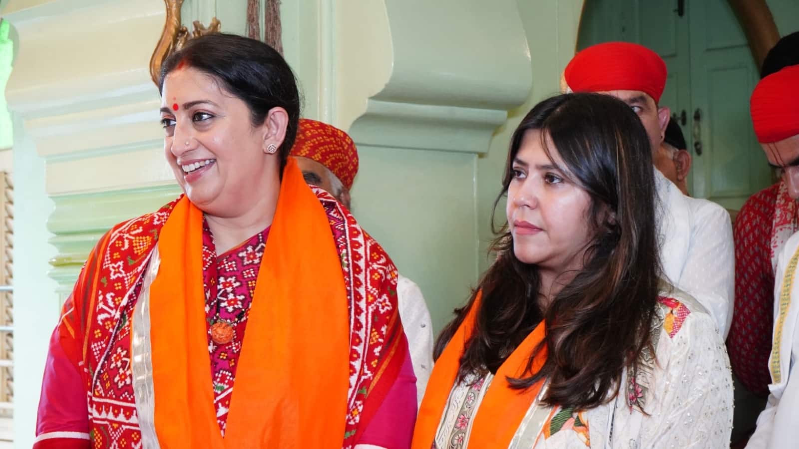 Kyunki Saas Bhi Kabhi Bahu Thi 2: शो रिलीज से पहले तुलसी संग एकता कपूर ने नाथद्वारा मंदिर में भगवान का लिया आशीर्वाद