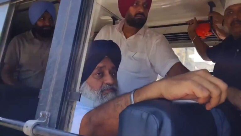 पंजाब पुलिस ने सुखबीर सिंह बादल को हिरासत में लिया, बिक्रम मजीठिया की गिरफ्तार के विरोध करने से पहले अकाली नेताओं पर एक्शन