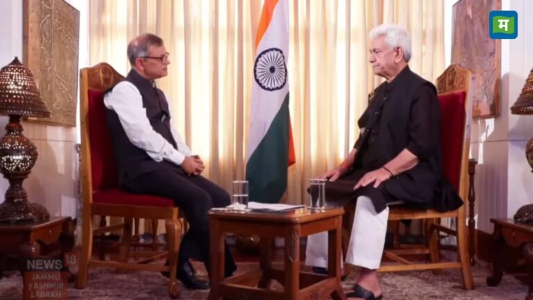 'जब जनता साथ हो तो आतंकवाद भी खत्म हो जाता है', पहलगाम हमले और ऑपरेशन सिंदूर के बाद LG मनोज सिन्हा का इंटरव्यू