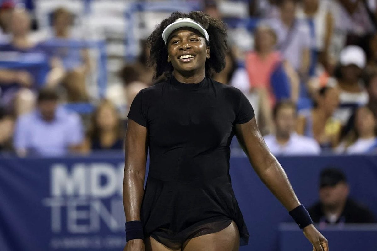 45 वर्षीय वीनस विलियम्स, नवरातिलोवा के बाद सिंगल मैच जीतने वाली सबसे उम्रदराज