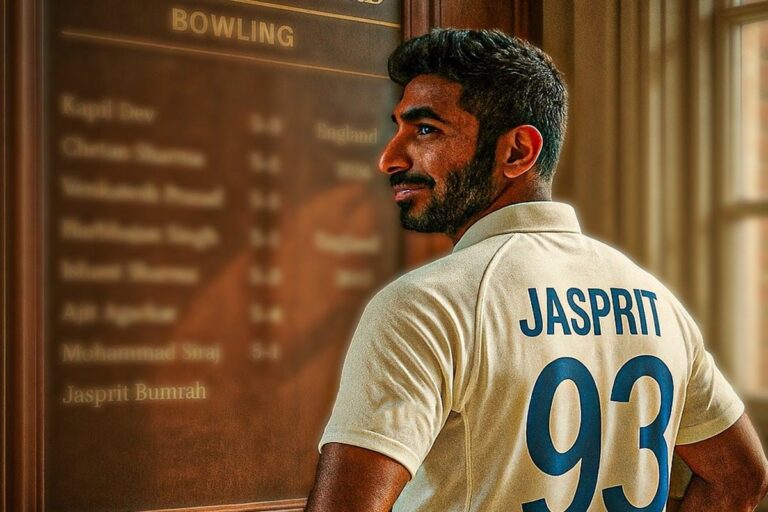 बुमराह 5 विकेट लेते ही इतिहास रच जाएंगे, मैनचेस्टर में इंतजार कर रहे 5 रिकॉर्ड