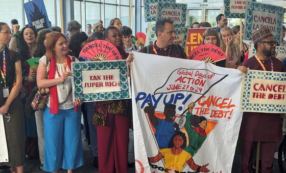 सेविया सम्मेलन (FFD4) में, सतत विकास के लिए मज़बूत हुईं आशा और एकता