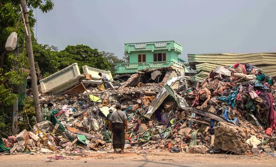 संक्षेप में: म्याँमार में भूकम्प प्रभावितों के लिए समर्थन, सूडान में सहायता मार्ग का आग्रह