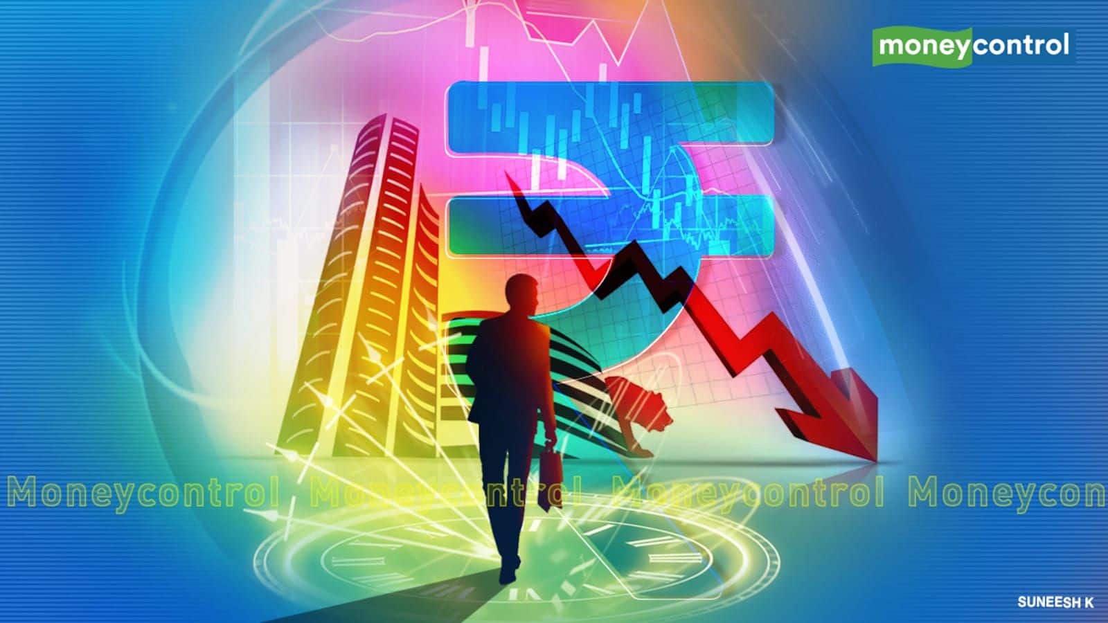 Share Market Fall: इन 4 वजहों से टूटा शेयर बाजार, सेंसेक्स में 300 अंकों की गिरावट, निफ्टी 25400 के नीचे