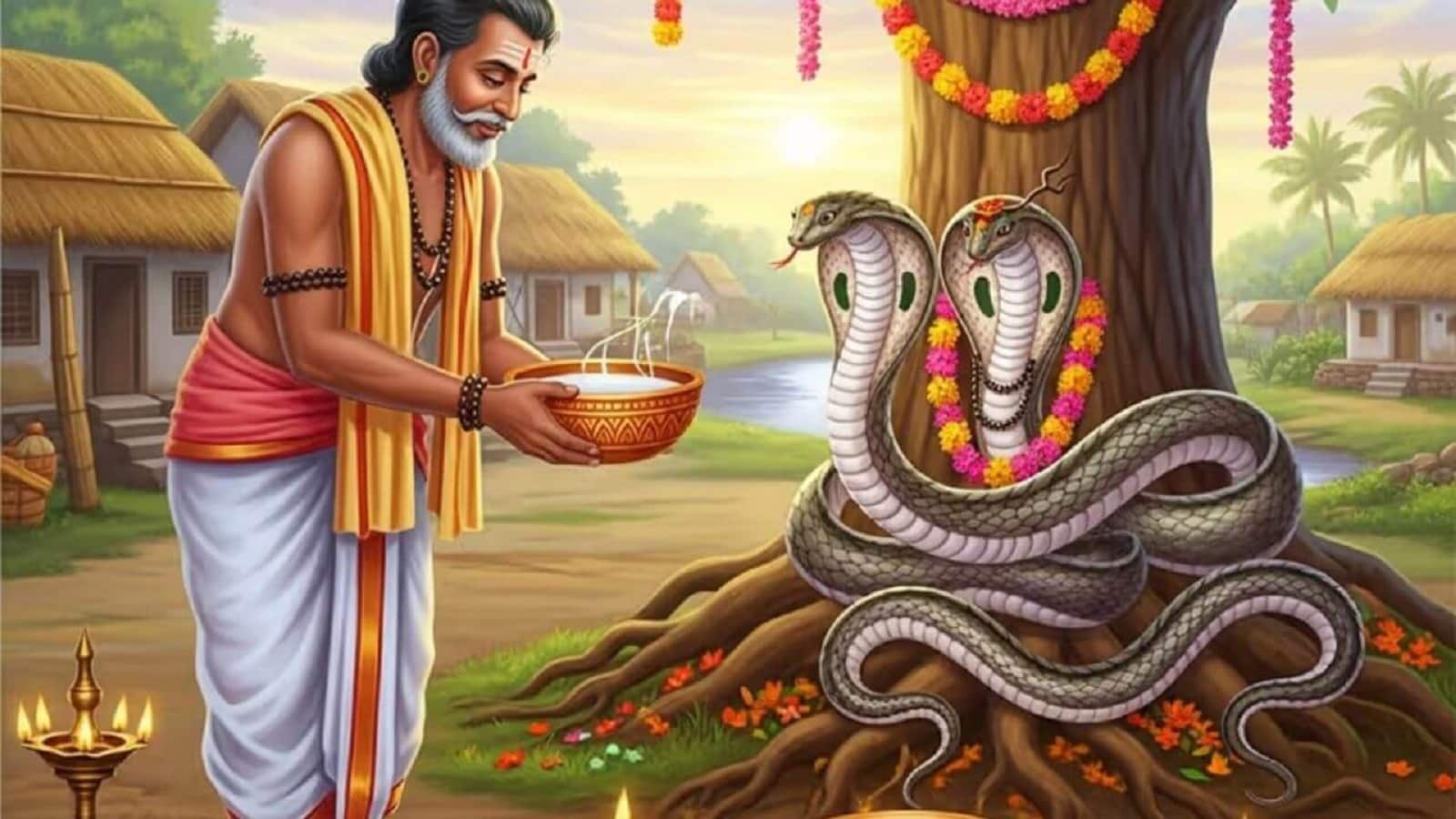 Nag Panchami 2025: त्योहार कल, जानें क्यों की जाती है सांपों की पूजा